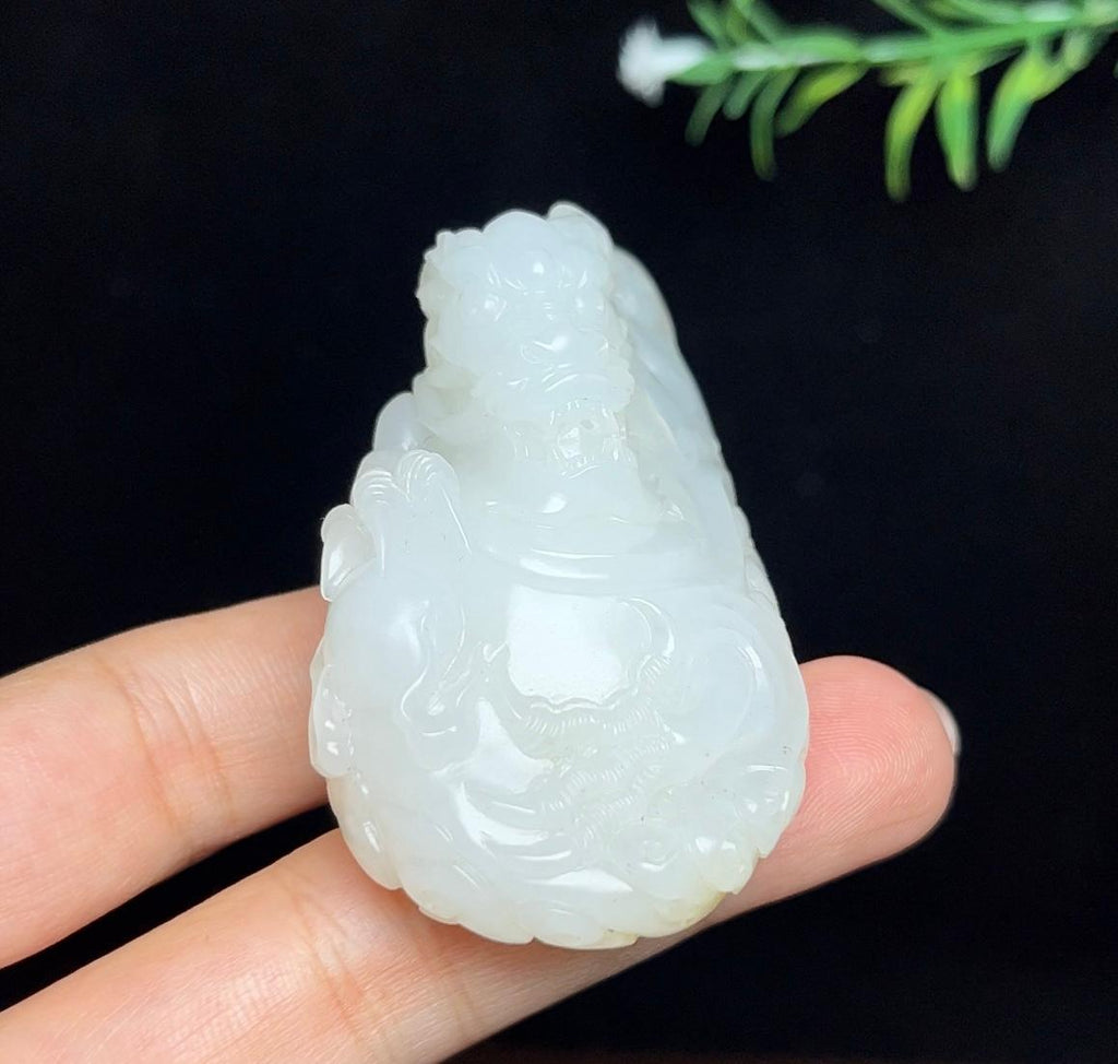 新疆和田玉籽料龙（82.0g）