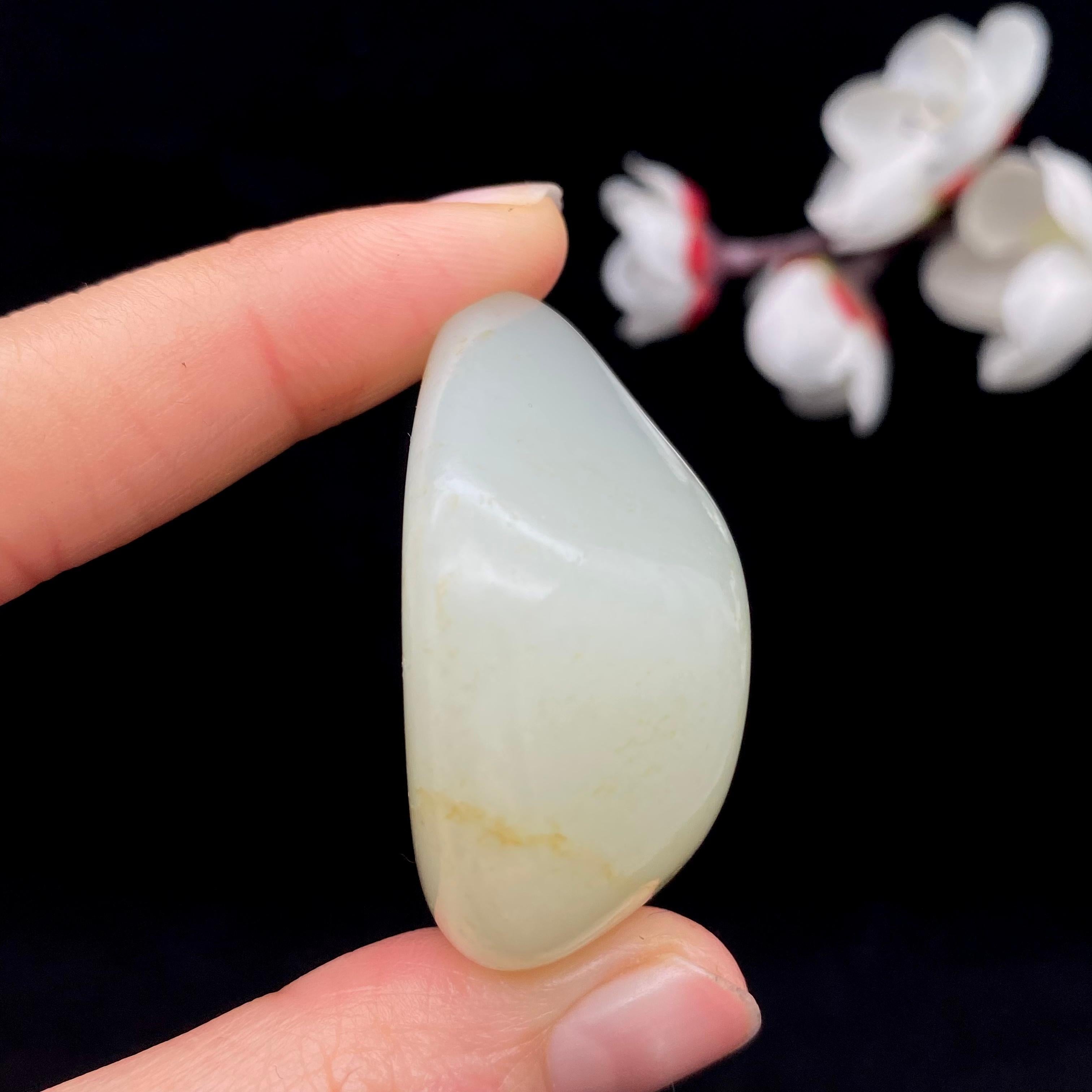 和田玉白玉籽料（44.7g）