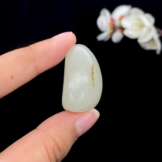 和田玉-白玉籽料原石（22g）