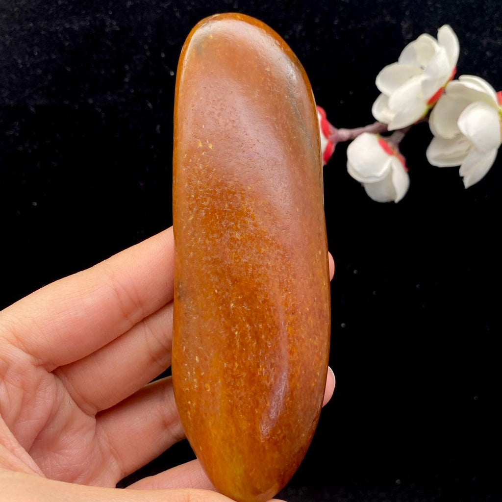 和田玉黄沁皮籽料（136.9g）
