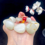 和田玉洒金皮籽料【精品手串】（81g）