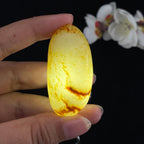 和田玉洒红皮籽料挂件（43.1g）