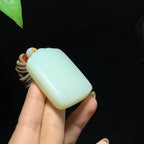 和田山料白玉无事牌挂件（56.8g）