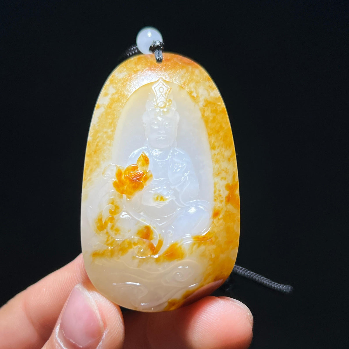 和田玉籽料观音（47.3g）