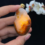 和田玉籽料【龙牌】（45.8g）