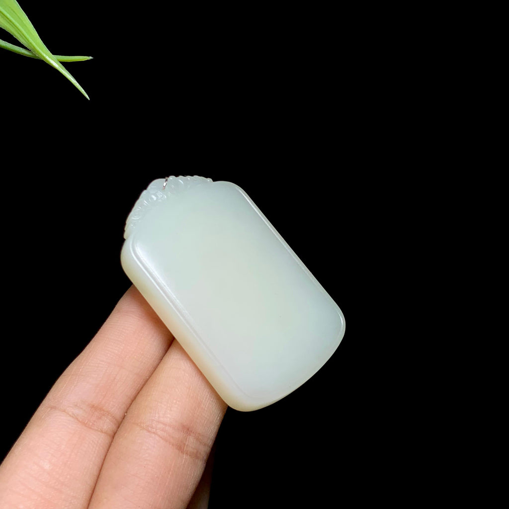 和田山料白玉无事牌（32.6g）