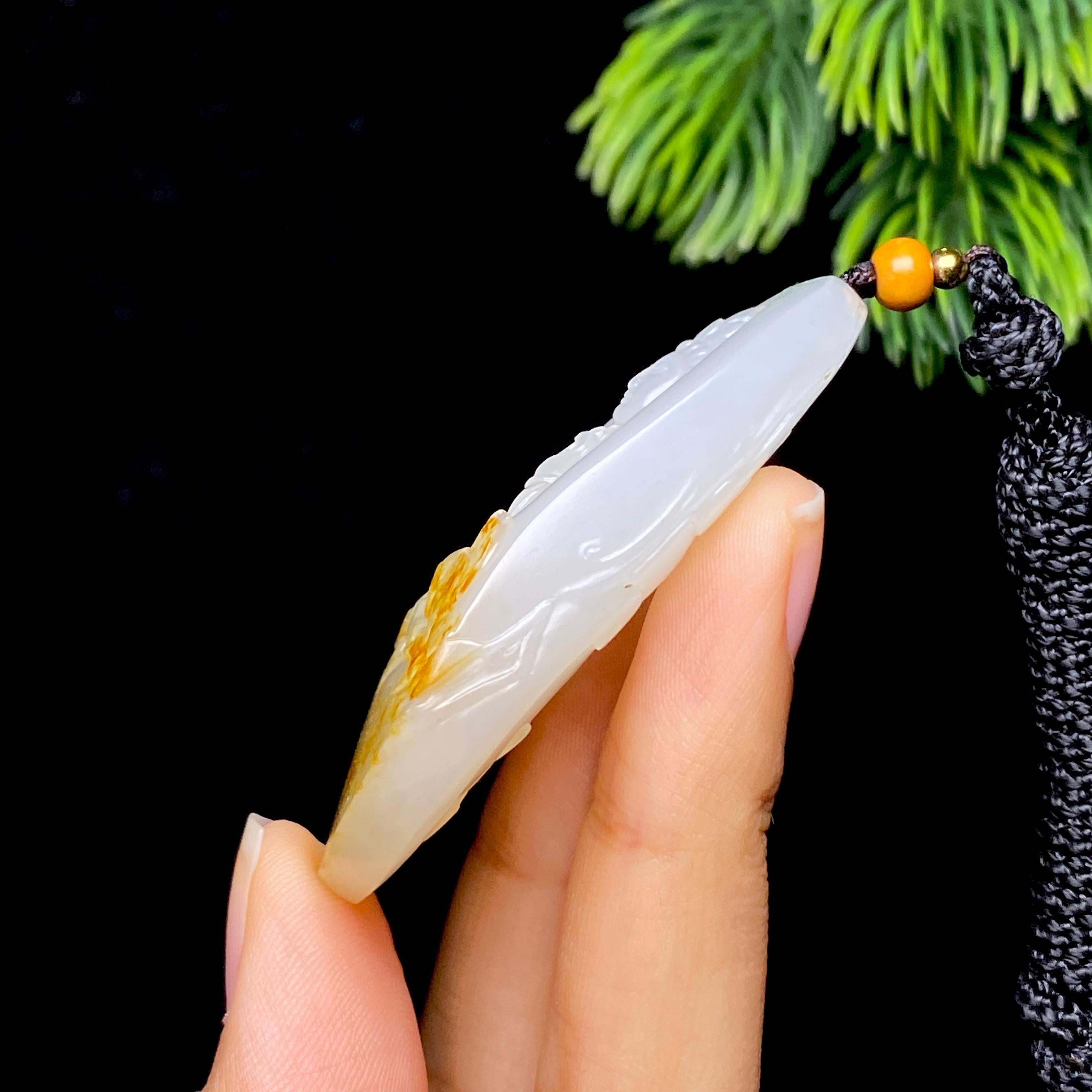 和田玉籽料观音（34.3g）