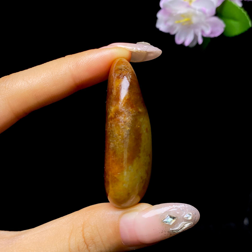 和田玉红沁皮籽料挂件（30.9g）