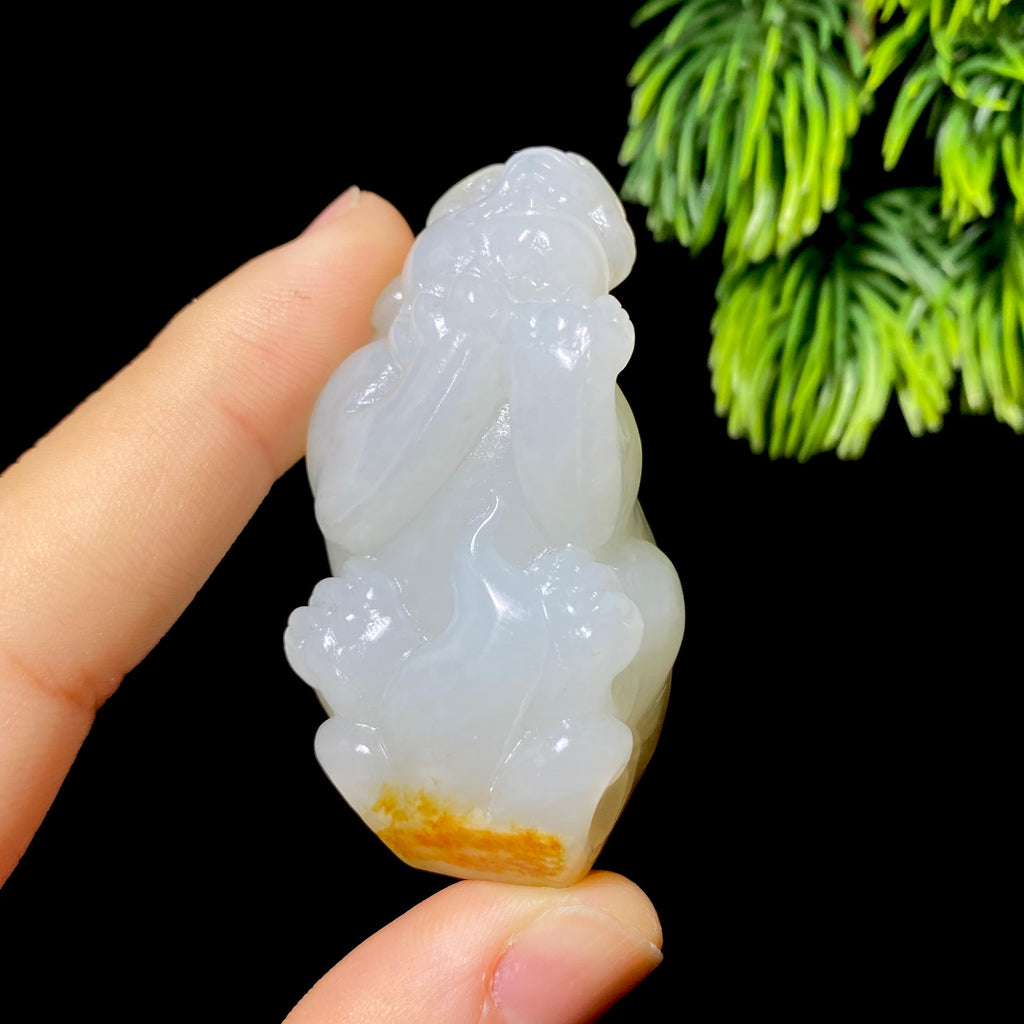 和田玉籽料貔貅（60.7g）