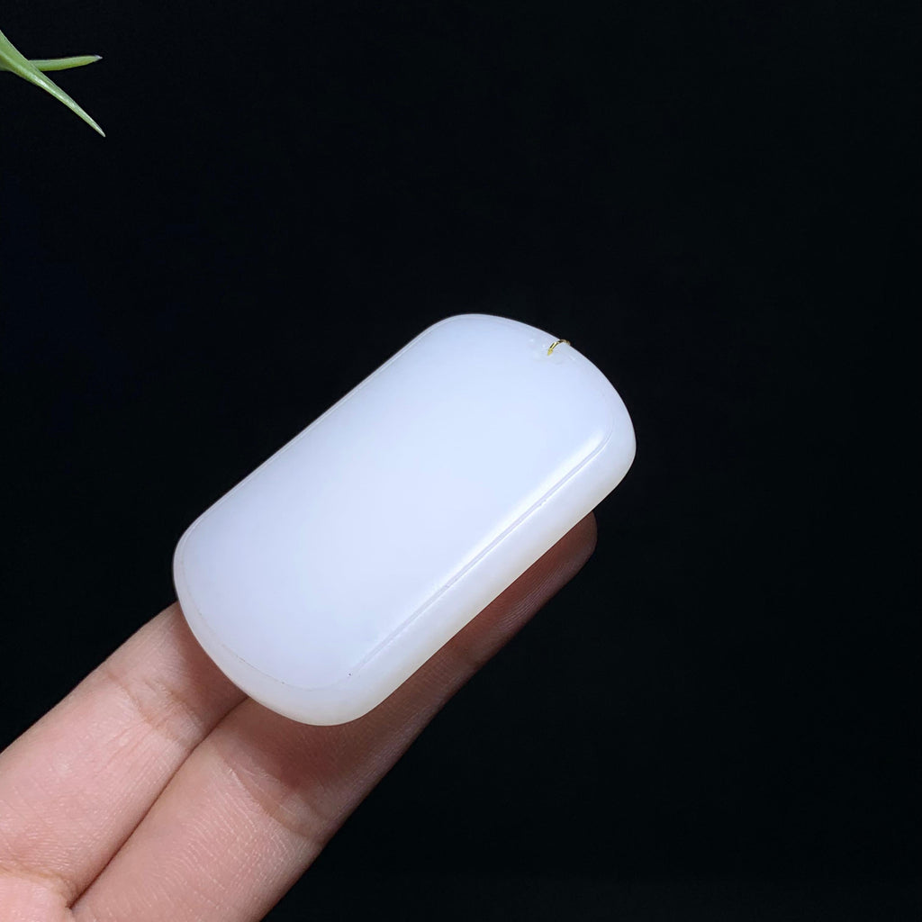 和田山料白玉无事牌（36.5g）