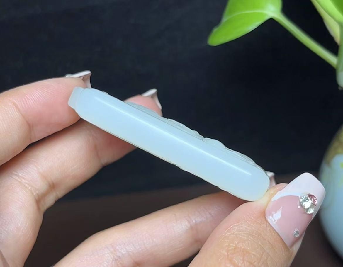 和田羊脂玉观音（39.6g）