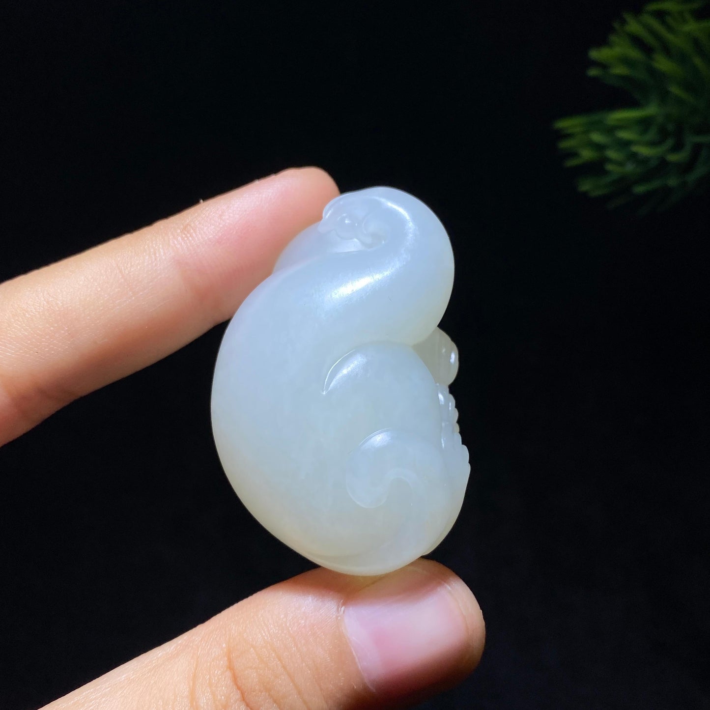 和田玉籽料猴子挂件（38.3g）