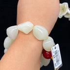 和田玉-白玉籽料【精品手串】H2603070168（g）