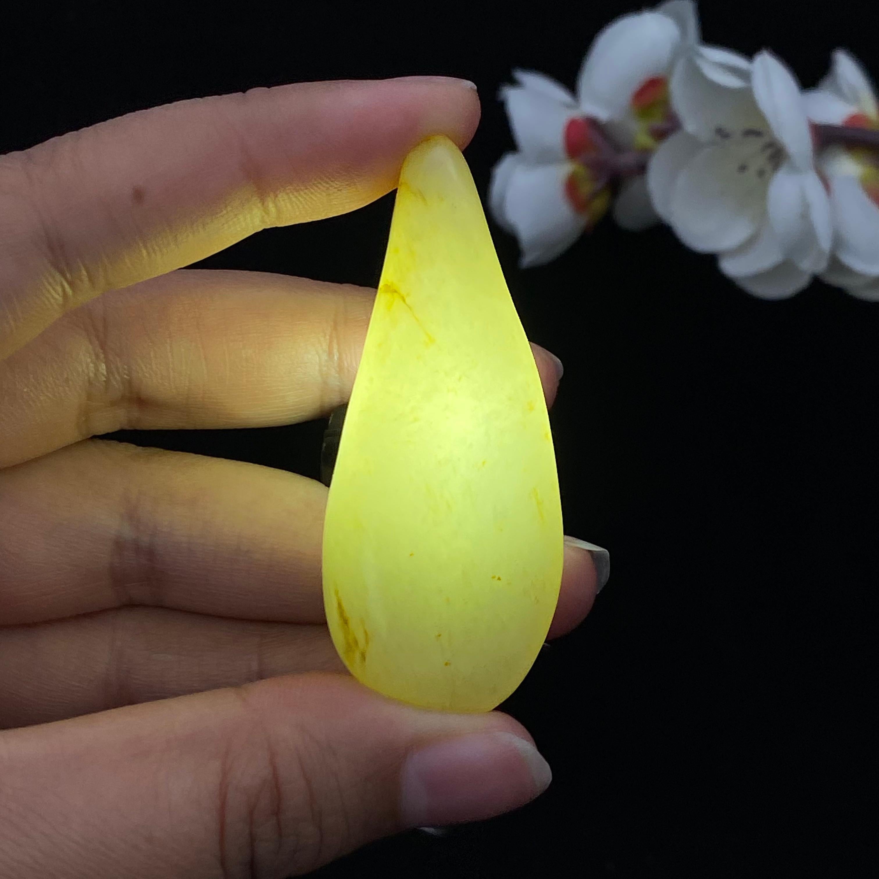 和田玉洒金皮籽料挂件（30g）