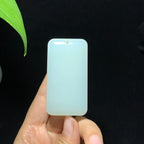 和田山料白玉无事牌挂件（56.0g）