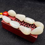 和田玉白玉【精品手串】（93.9g）