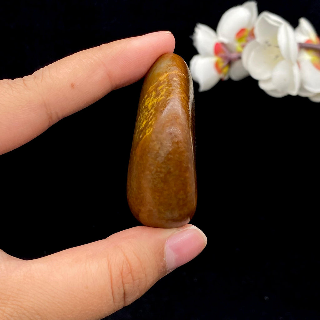 和田玉黄沁皮籽料（48.3g）
