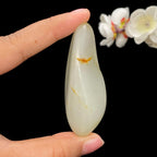 和田玉洒金皮籽料手把件（71.3g）