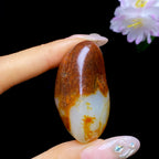 和田玉红皮籽料挂件（26.51g）
