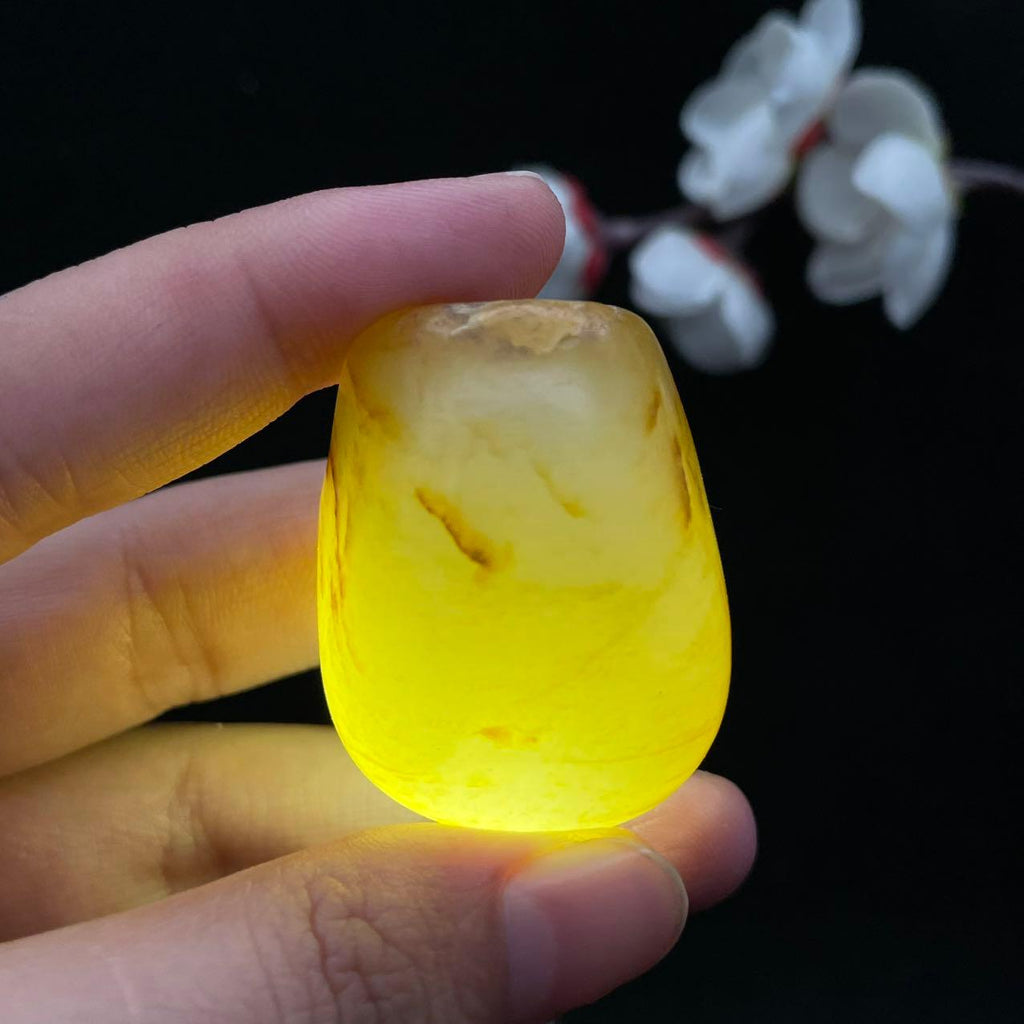 和田玉洒金皮籽料挂件（41.2g）