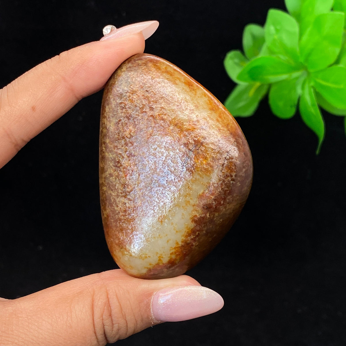 和田玉红沁皮籽料（74.5g）