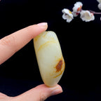 和田玉洒金皮籽料原石（63.4g）