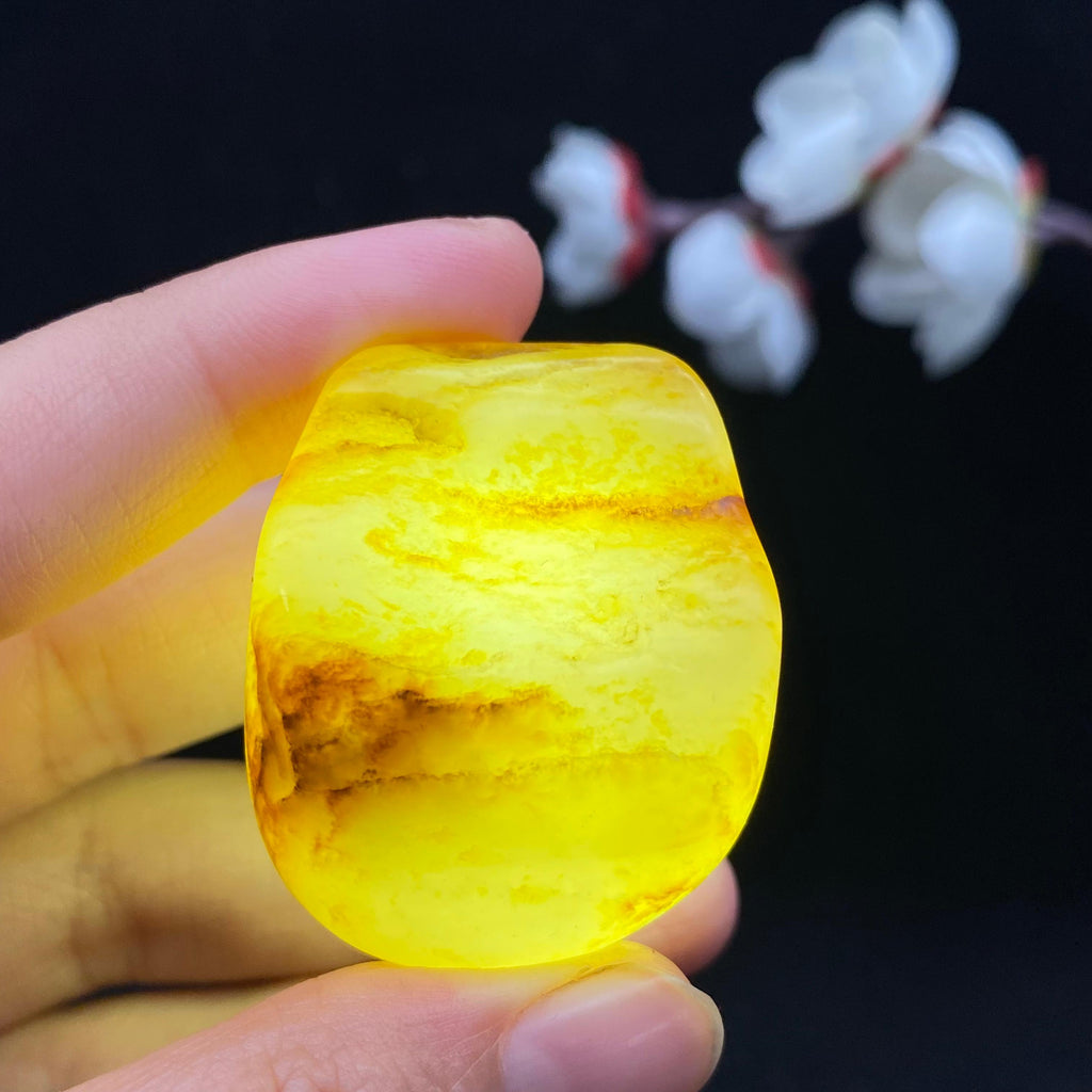 和田玉洒金皮籽料挂件（41.4g）