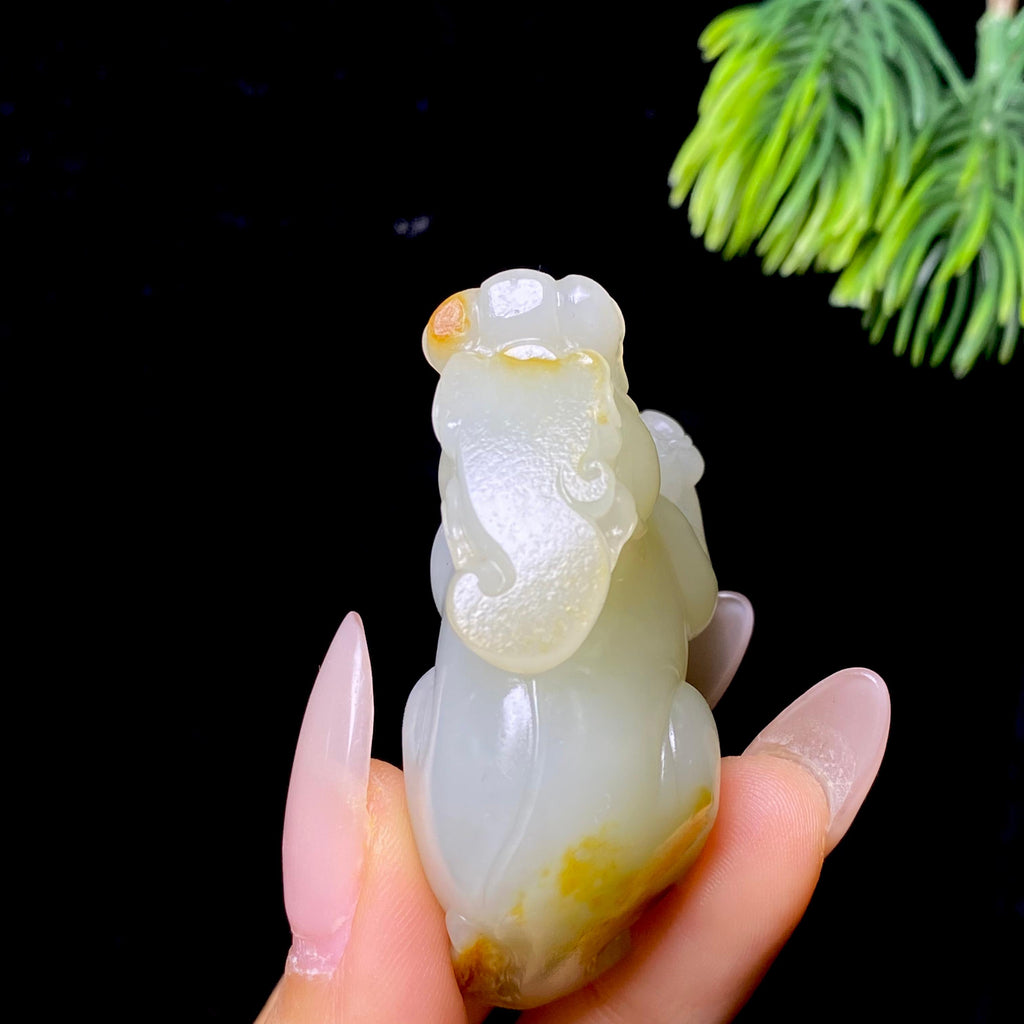 和田玉籽料貔貅（47.5g）