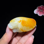 和田玉籽料龙龟挂件（62.3g）