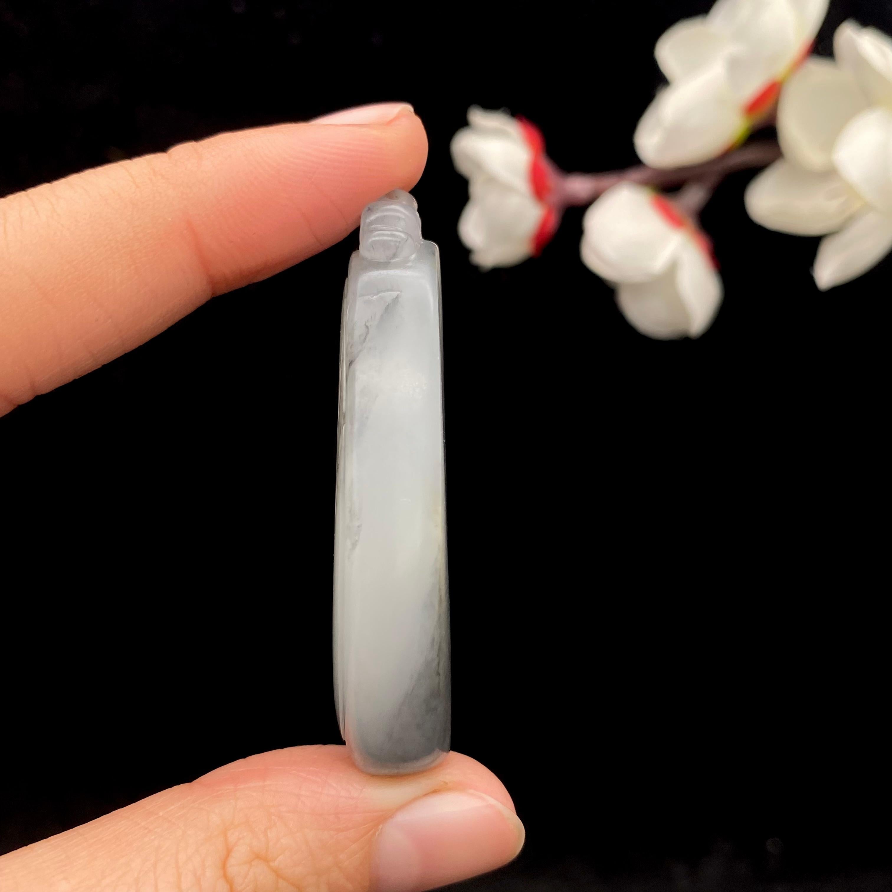 和田玉青花籽料【平安无事牌】（25.4g）