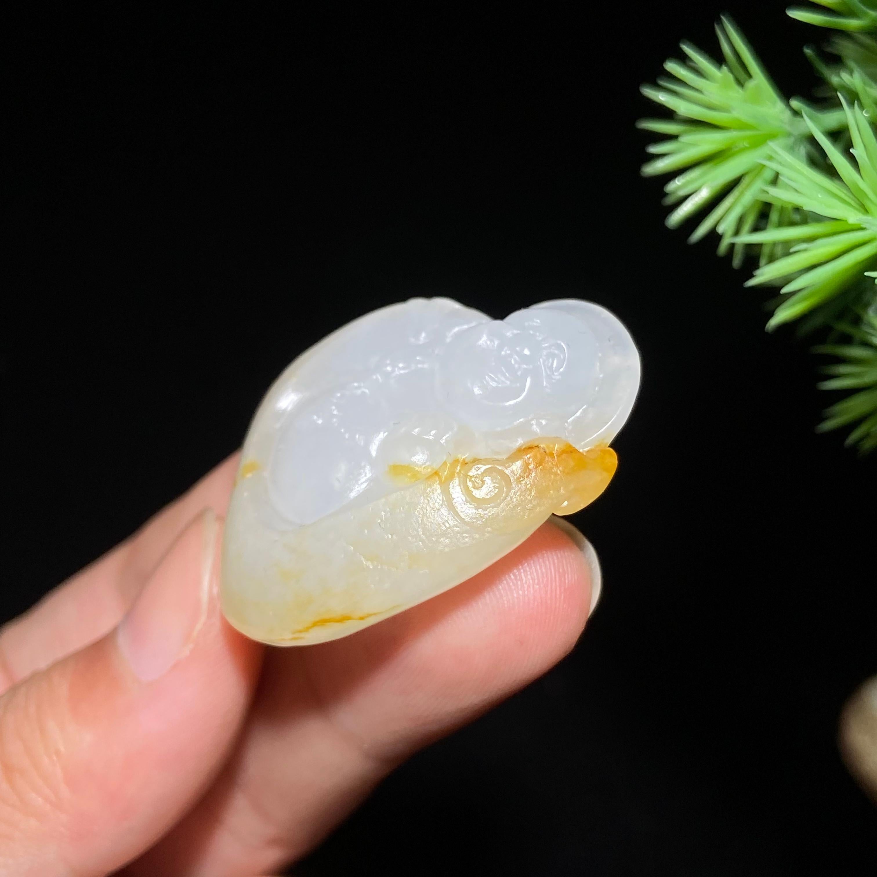 和田玉籽料佛公（16.3g）