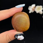和田玉黄沁皮籽料挂件（25.9g）
