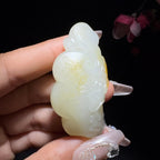 和田玉籽料挂件如意（40.7g）