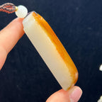 和田玉籽料无事牌（71.7g）