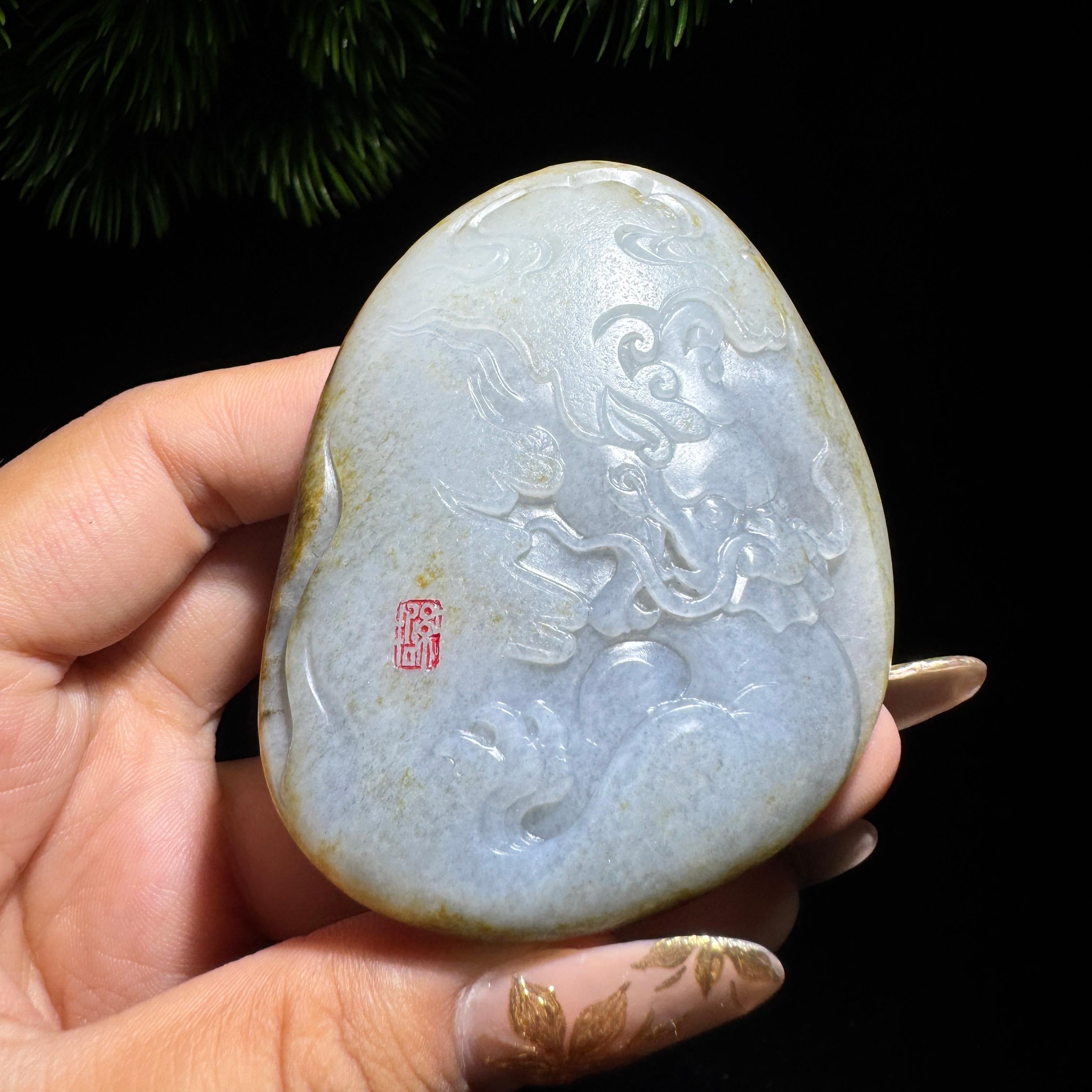 和田玉籽料关公（126.0g）