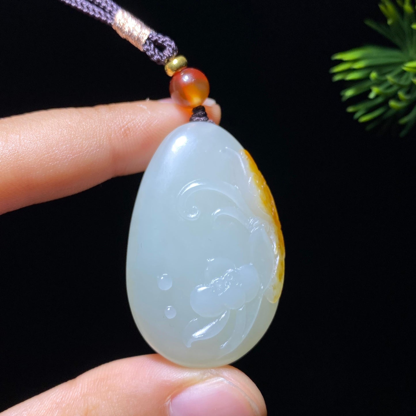 和田玉籽料喜事连连（17.5g）
