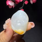 和田玉籽料挂件佛（14.9g）