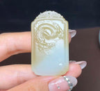 新疆和田玉且末料龙牌（20.7g）