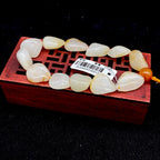 和田玉洒金皮籽料【精品手串】（29.1g）