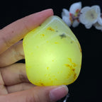 和田玉洒金皮青花籽料大挂件（77.4g）