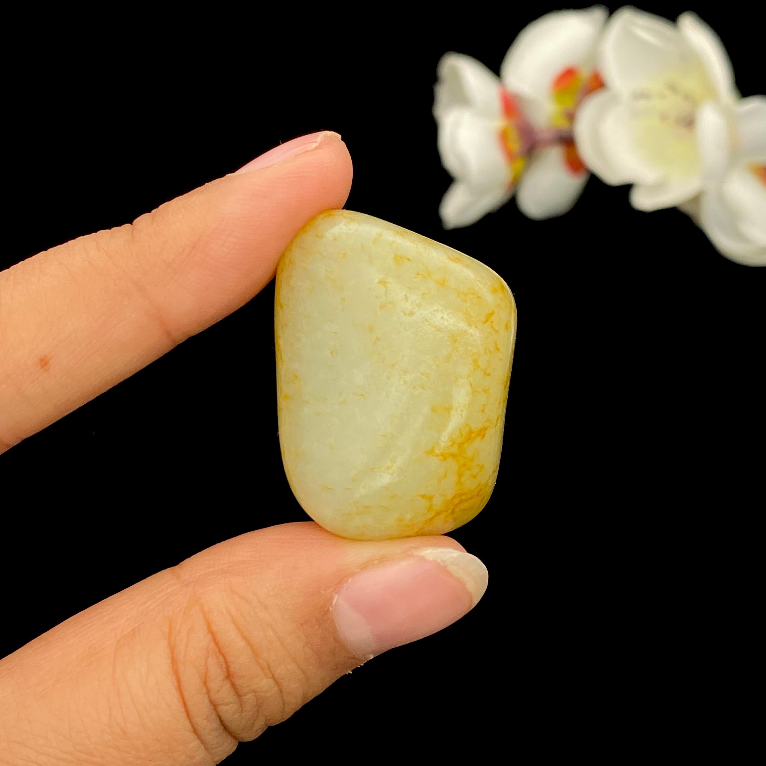 和田玉洒金皮籽料挂件（26.3g）
