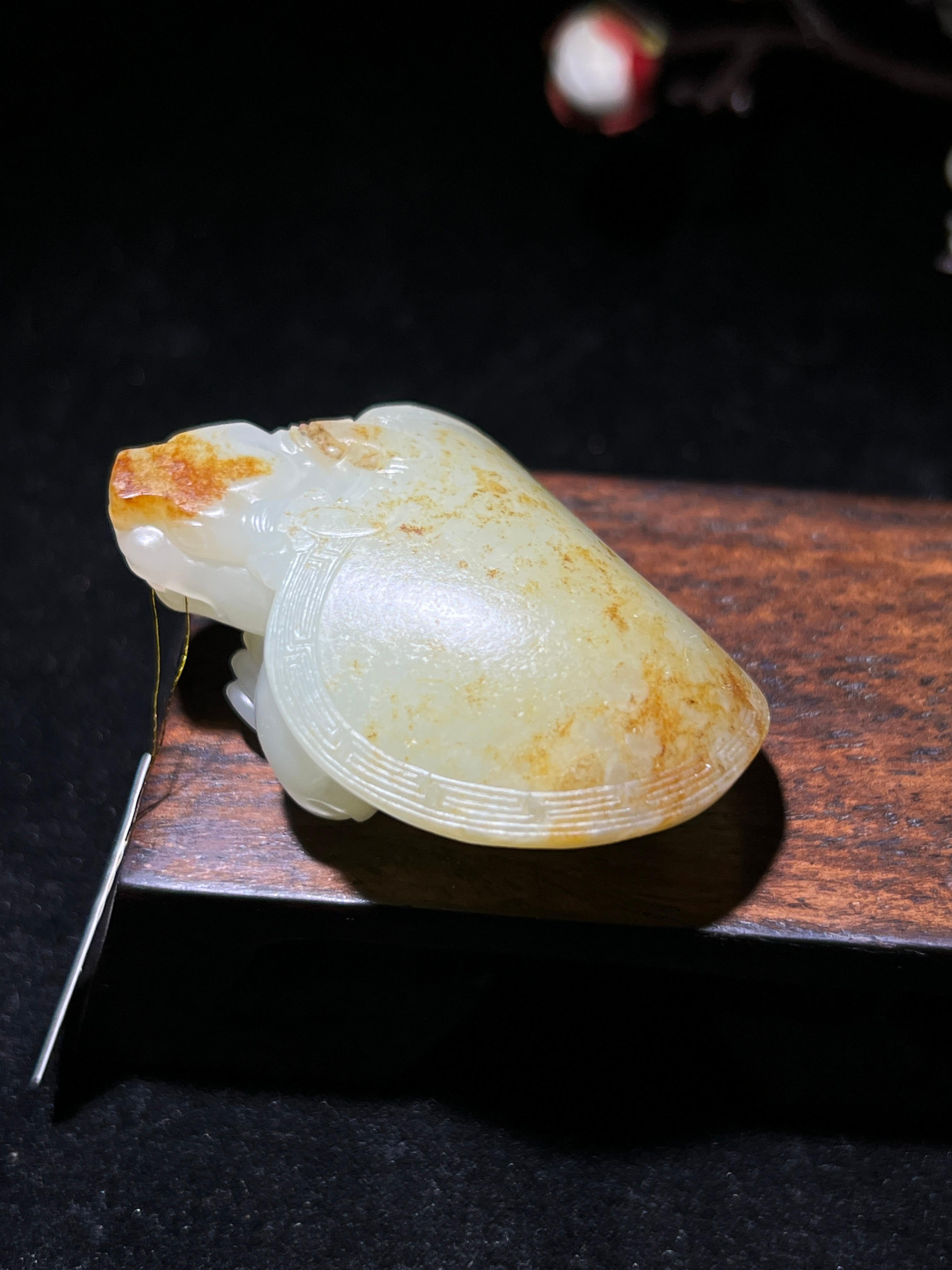 和田籽玉龙龟（53.3g）