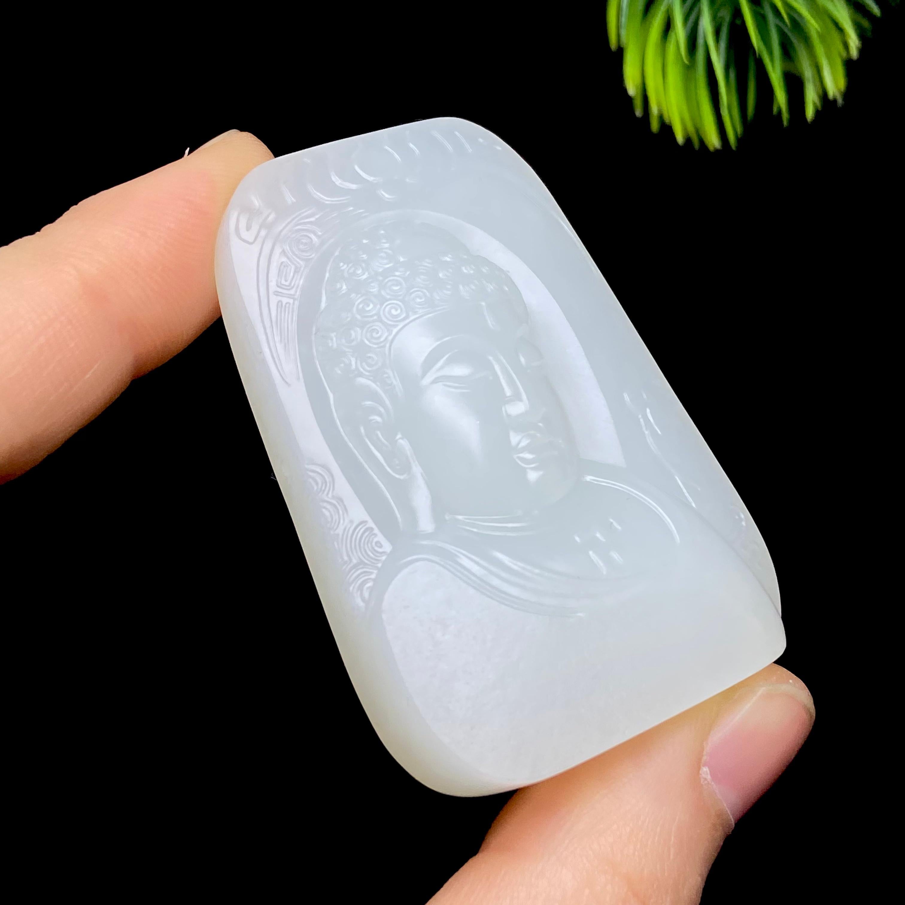 和田玉籽料大日如来（57.6g）