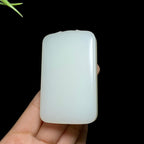 和田山料白玉平安无事牌（79.2g）