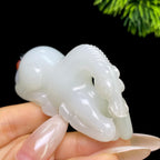 和田玉籽料马到成功（66.5g）