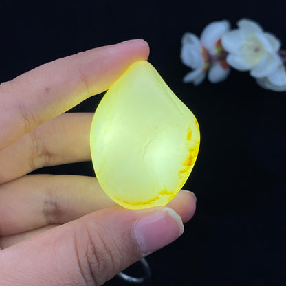 和田玉洒金皮籽料挂件（39g）