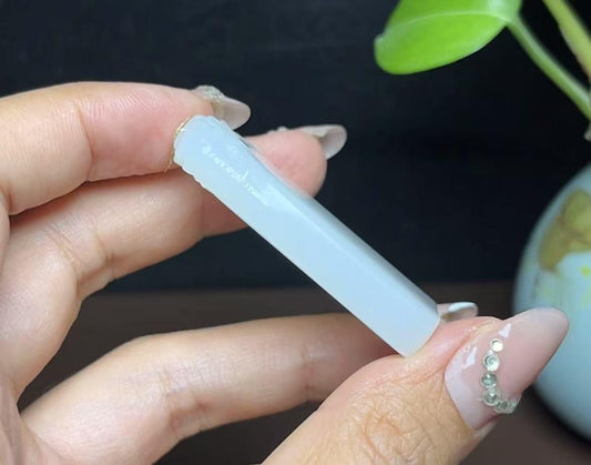 和田羊脂玉吉祥平安无事牌（28.3g）
