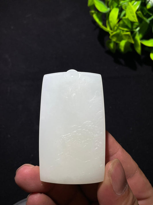 和田白玉文殊菩萨（69.2g）