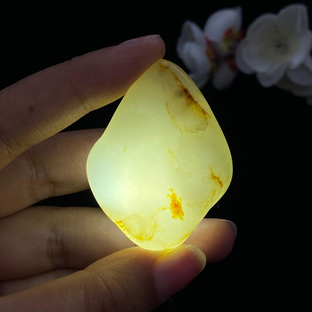 和田玉黄皮籽料（39.2g）