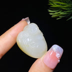 和田玉籽料佛公（19.2g）